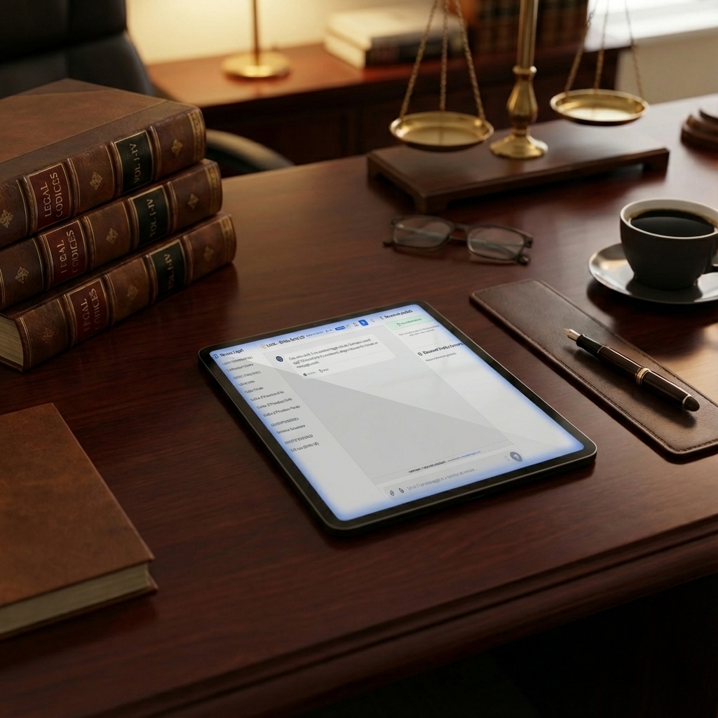 Lexia Derecho Cierto Dashboard en Tableta